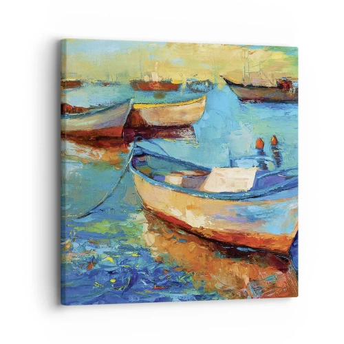 Cuadro sobre lienzo - Impresión de Imagen - En la bahía sur - 30x30 cm