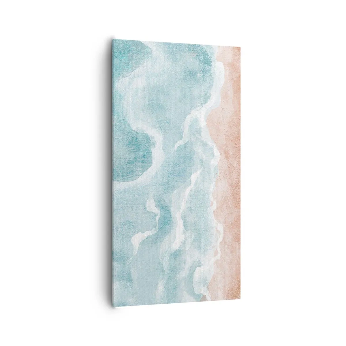 Cuadro sobre lienzo - Impresión de Imagen - Abstracción de nubes - 65x120 cm