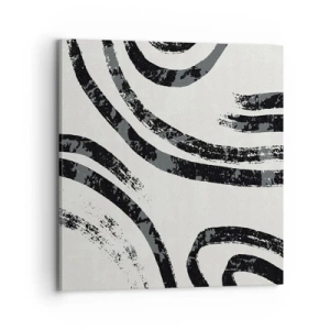 Cuadro sobre lienzo - Impresión de Imagen - A medias - 70x70 cm