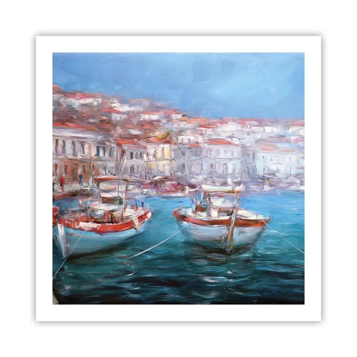Póster - Bahía italiana - 60x60 cm