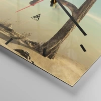 Esfera sin numeración, con rayas