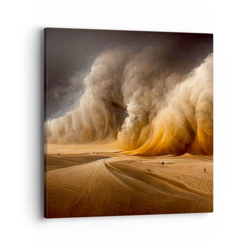 Cuadro sobre lienzo - Impresión de Imagen - Ira del desierto - 40x40 cm