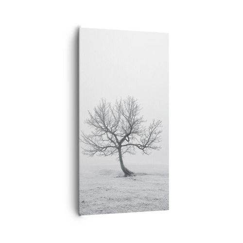 Cuadro sobre lienzo - Impresión de Imagen - Contra la nada - 65x120 cm