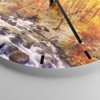 Esfera sin numeración, con rayas