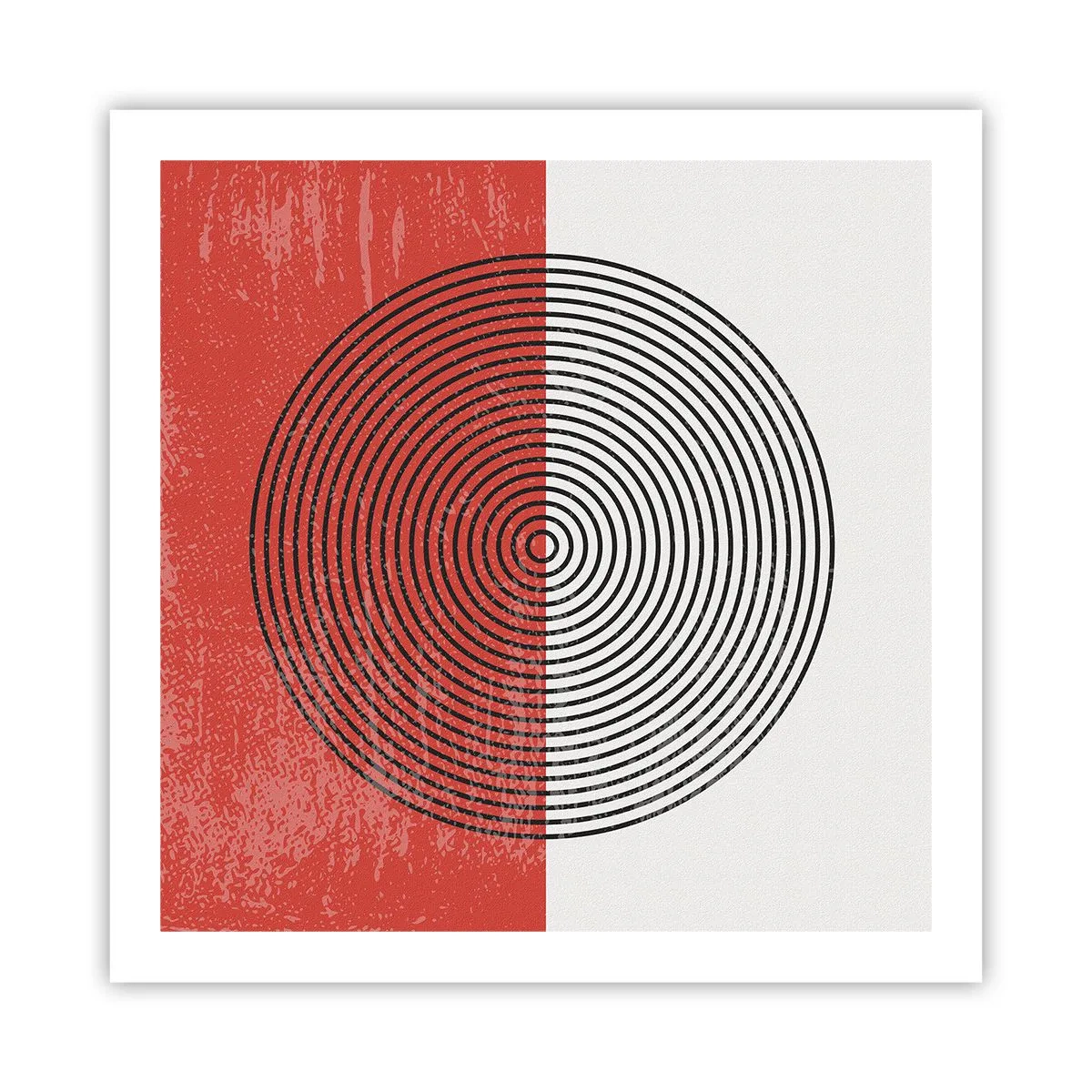 Póster - En el corazón de la misma - 60x60 cm