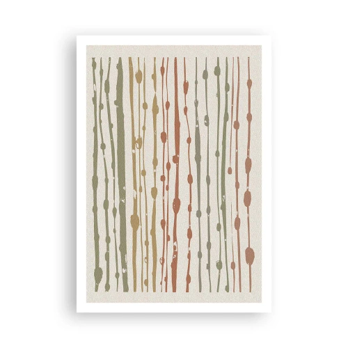 Póster - Composición de notas musicales - 70x100 cm