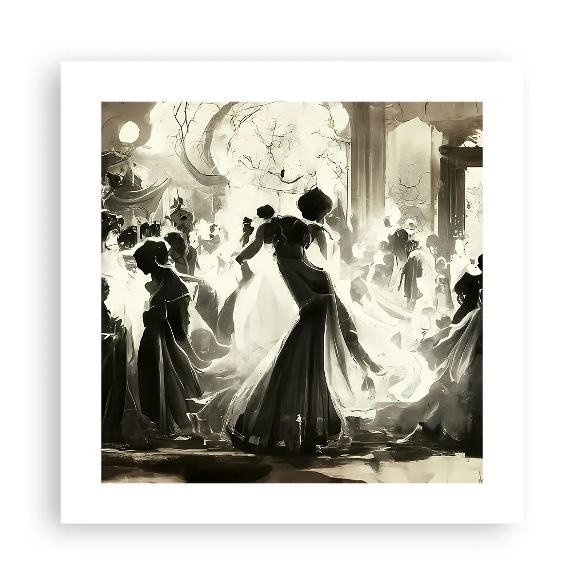 Póster - Gran mascarada - 40x40 cm