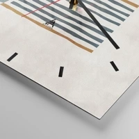 Esfera sin numeración, con rayas