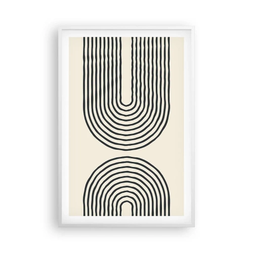 Póster en marco blanco - Próximamente... - 61x91 cm