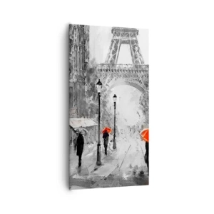 Cuadro sobre lienzo - Impresión de Imagen - Todos los caminos conducen a ella - 65x120 cm