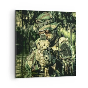 Cuadro sobre lienzo - Impresión de Imagen - El mejor de entre la élite - 50x50 cm