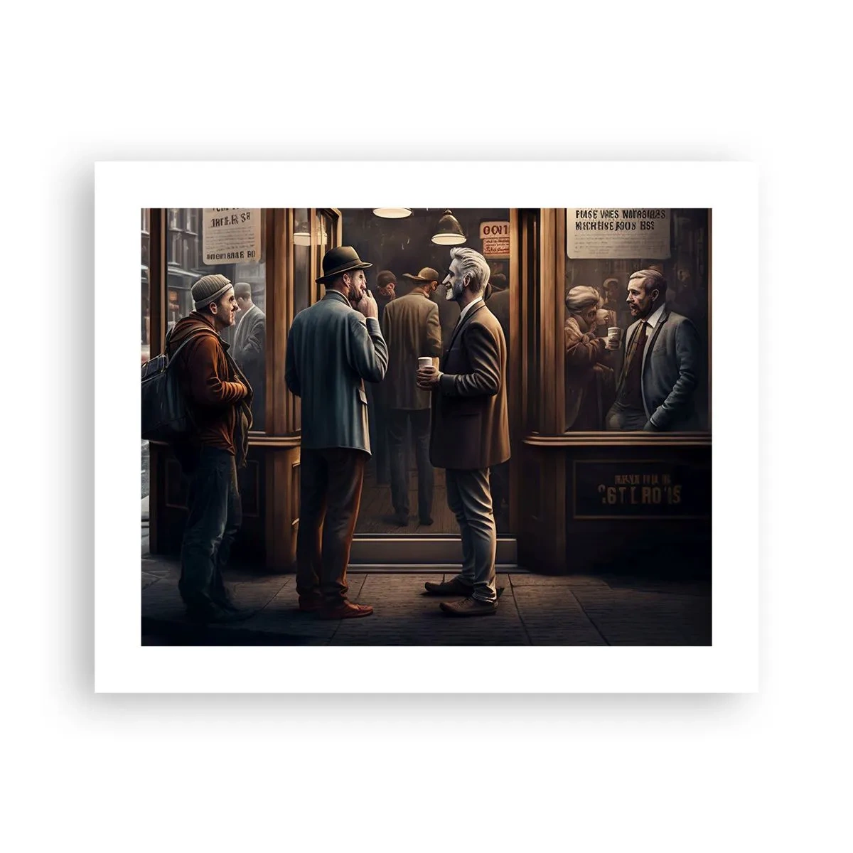 Póster - Un buen momento del día - 50x40 cm