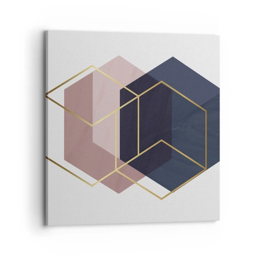 Cuadro sobre lienzo - Impresión de Imagen - El poder de la sencillez - 70x70 cm