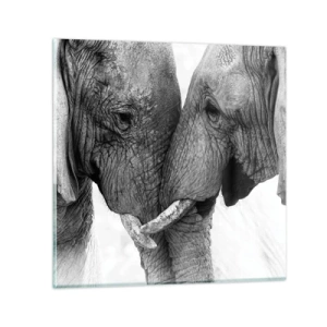 Cuadro sobre vidrio - Impresiones sobre Vidrio - Una confesión sincera - 70x70 cm