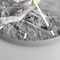 Esfera sin numeración, con rayas