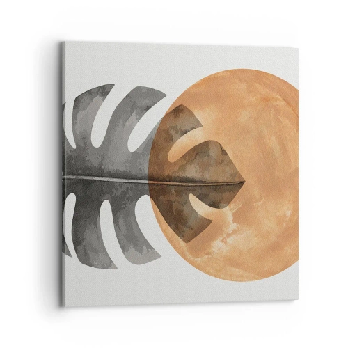 Cuadro sobre lienzo - Impresión de Imagen - Siempre el sol - 70x70 cm