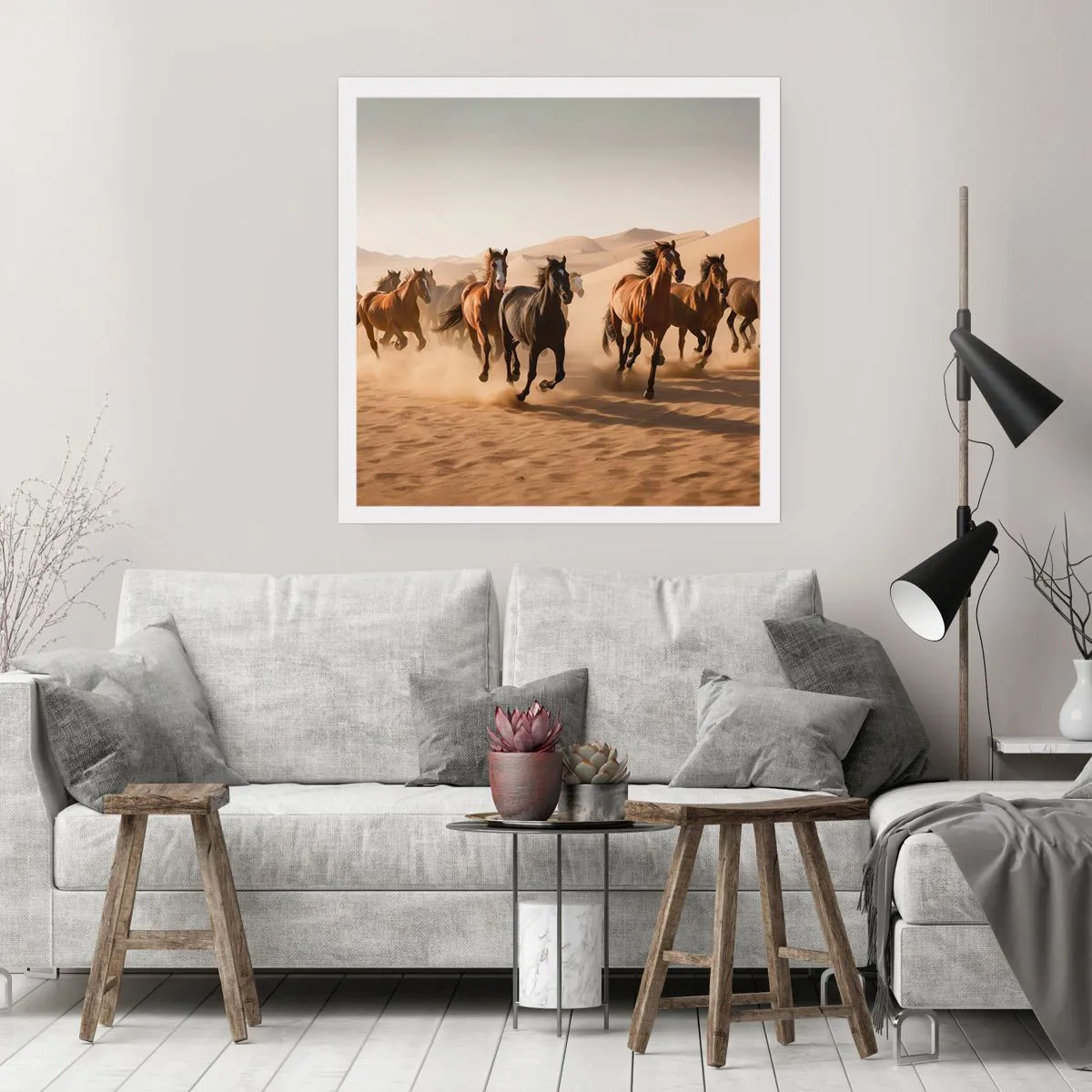 Póster - Libre como el viento - 30x30 cm