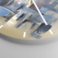 Esfera sin numeración, con rayas