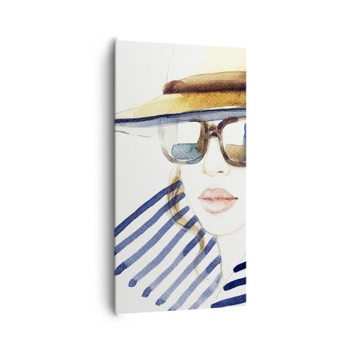 Cuadro sobre lienzo - Impresión de Imagen - ¡Florida le da la bienvenida! - 65x120 cm