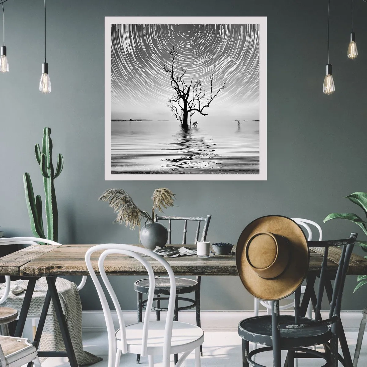 Póster - Una sinfonía de la naturaleza - 60x60 cm