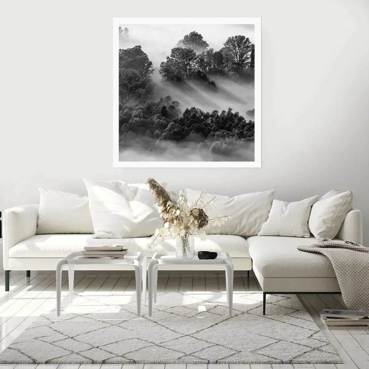Póster - Levantarse del sueño - 40x40 cm