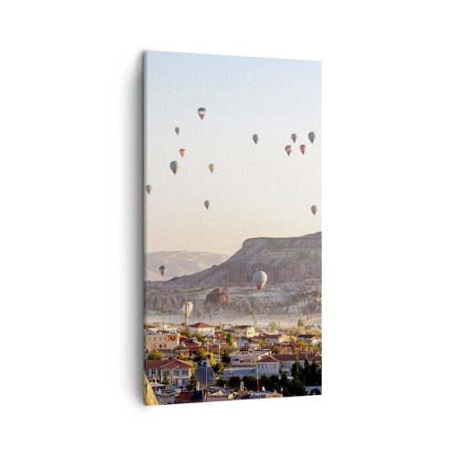 Cuadro sobre lienzo - Impresión de Imagen - Surcando los cielos - 45x80 cm