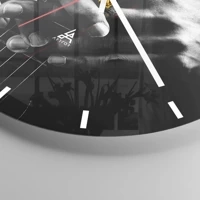 Esfera sin numeración, con rayas