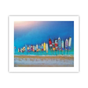 Póster - A vista de pájaro - 50x40 cm