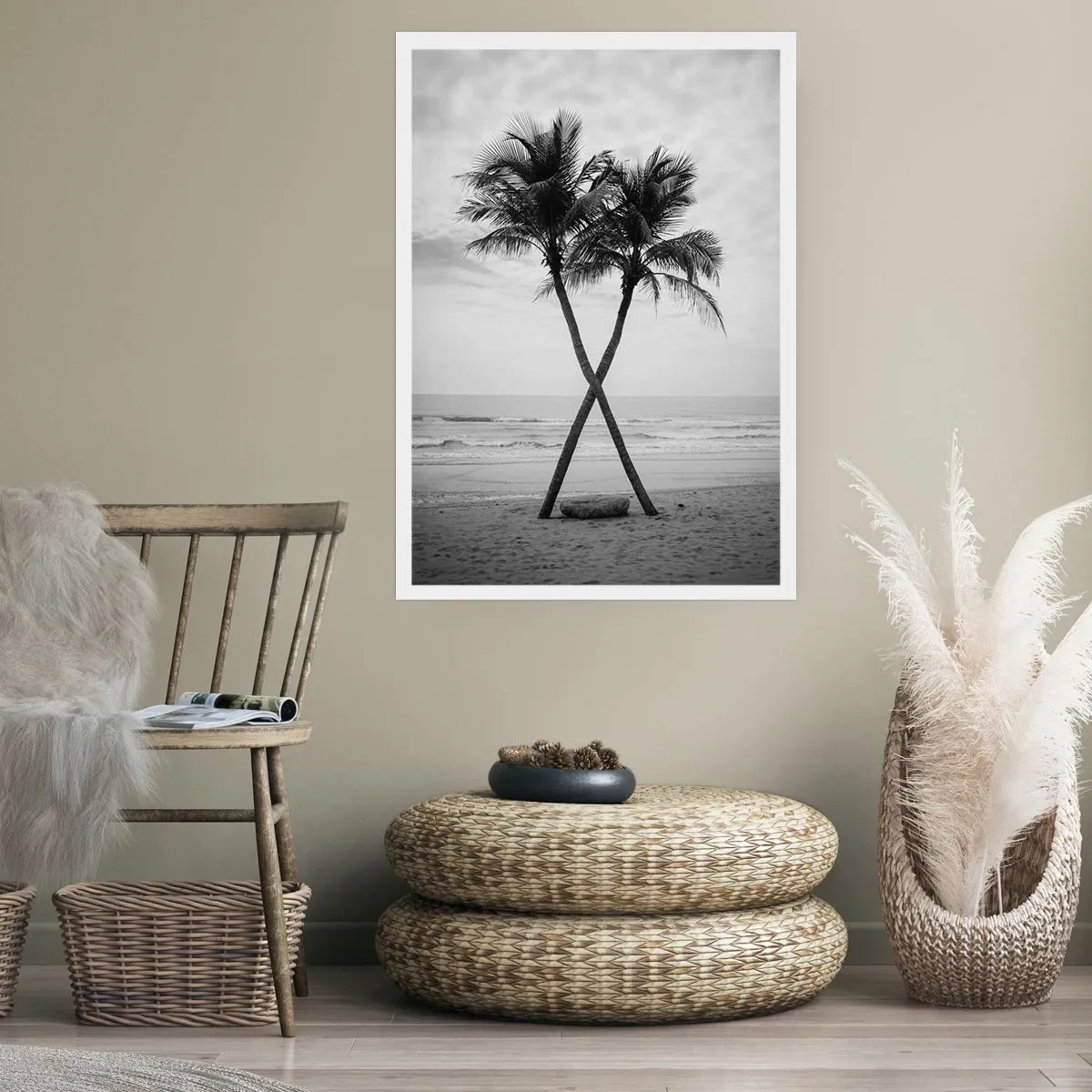 Póster - Las eternas inquilinas de la playa - 70x100 cm