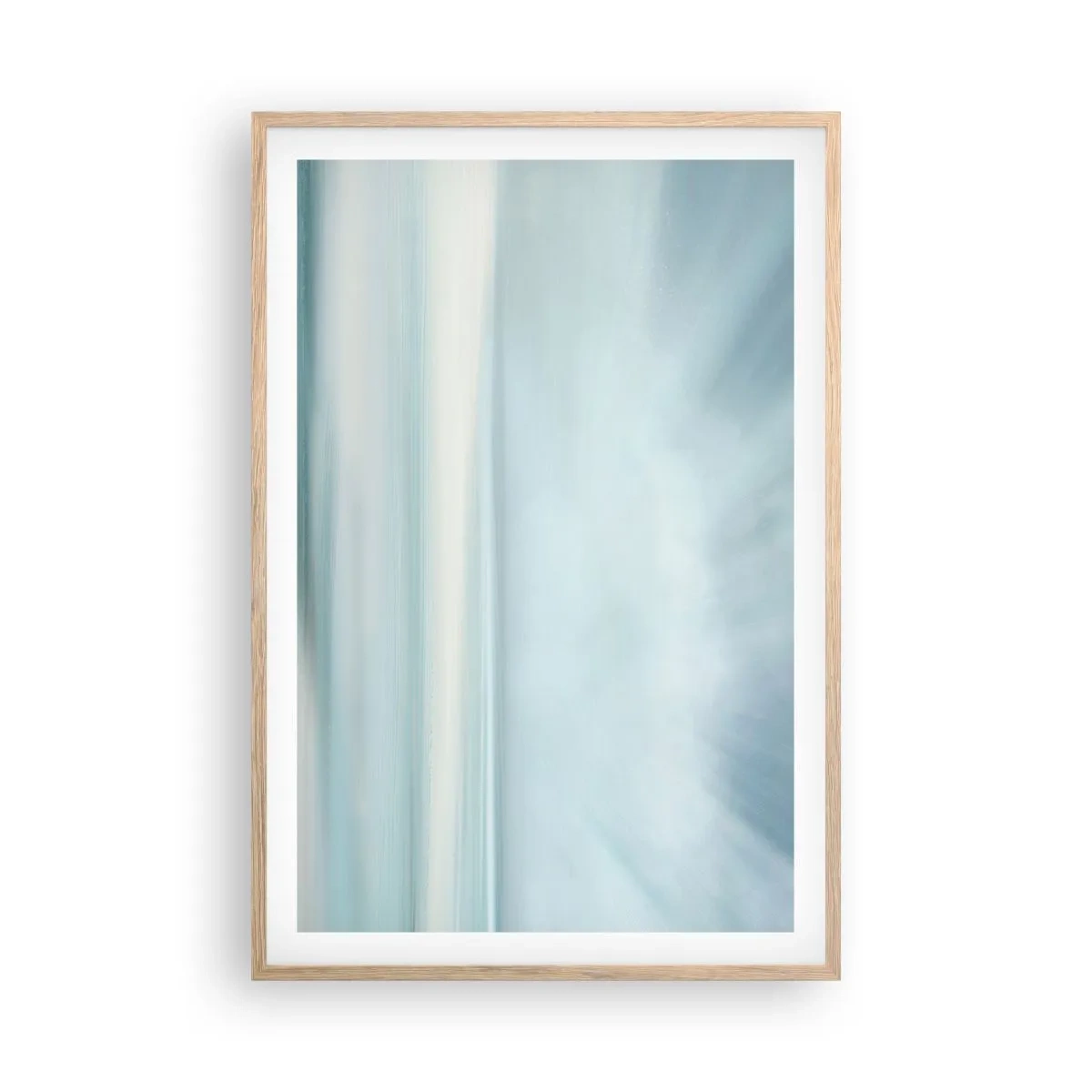 Póster en marco roble claro - Paz hasta el horizonte - 61x91 cm