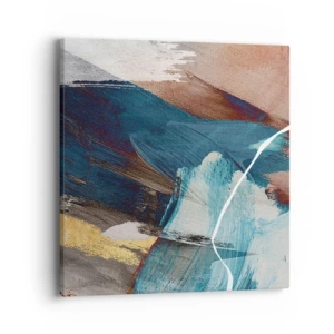 Cuadro sobre lienzo - Impresión de Imagen - Con estilo y energía - 40x40 cm