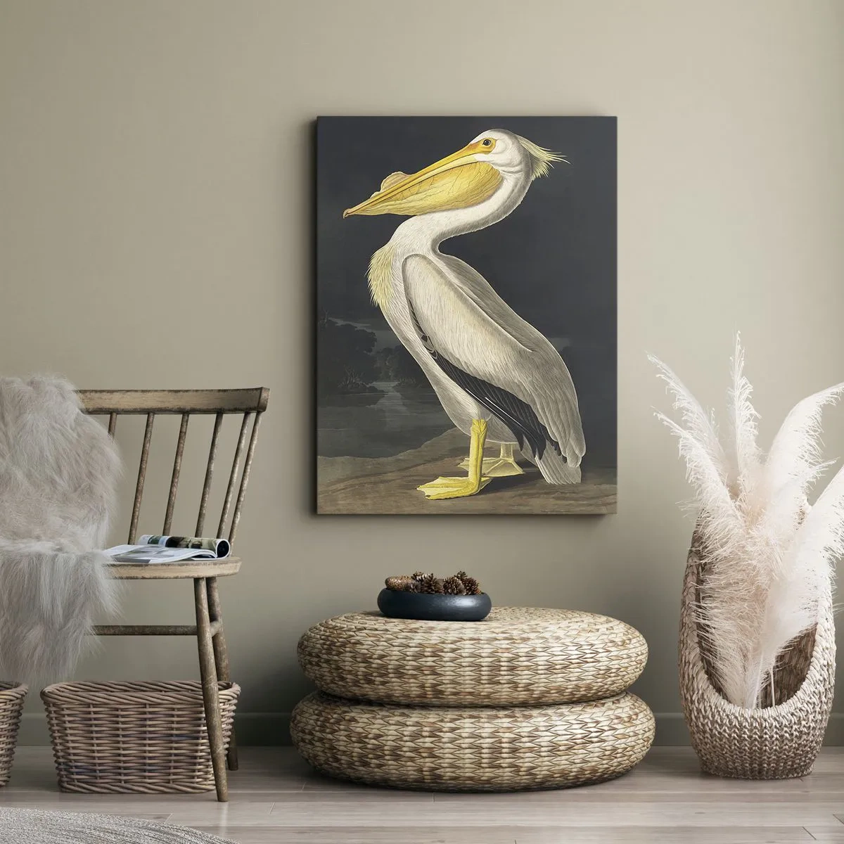 Cuadro sobre lienzo - Impresión de Imagen - Con orgullo - 70x100 cm