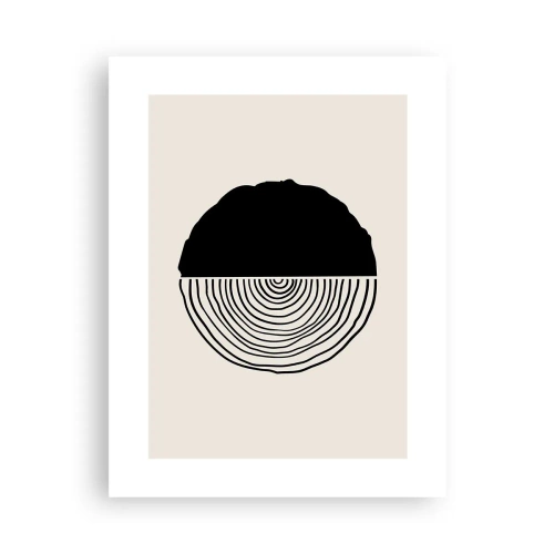 Póster - Mitad y mitad - 30x40 cm