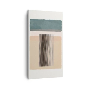 Cuadro sobre lienzo - Impresión de Imagen - Todo en orden - 45x80 cm