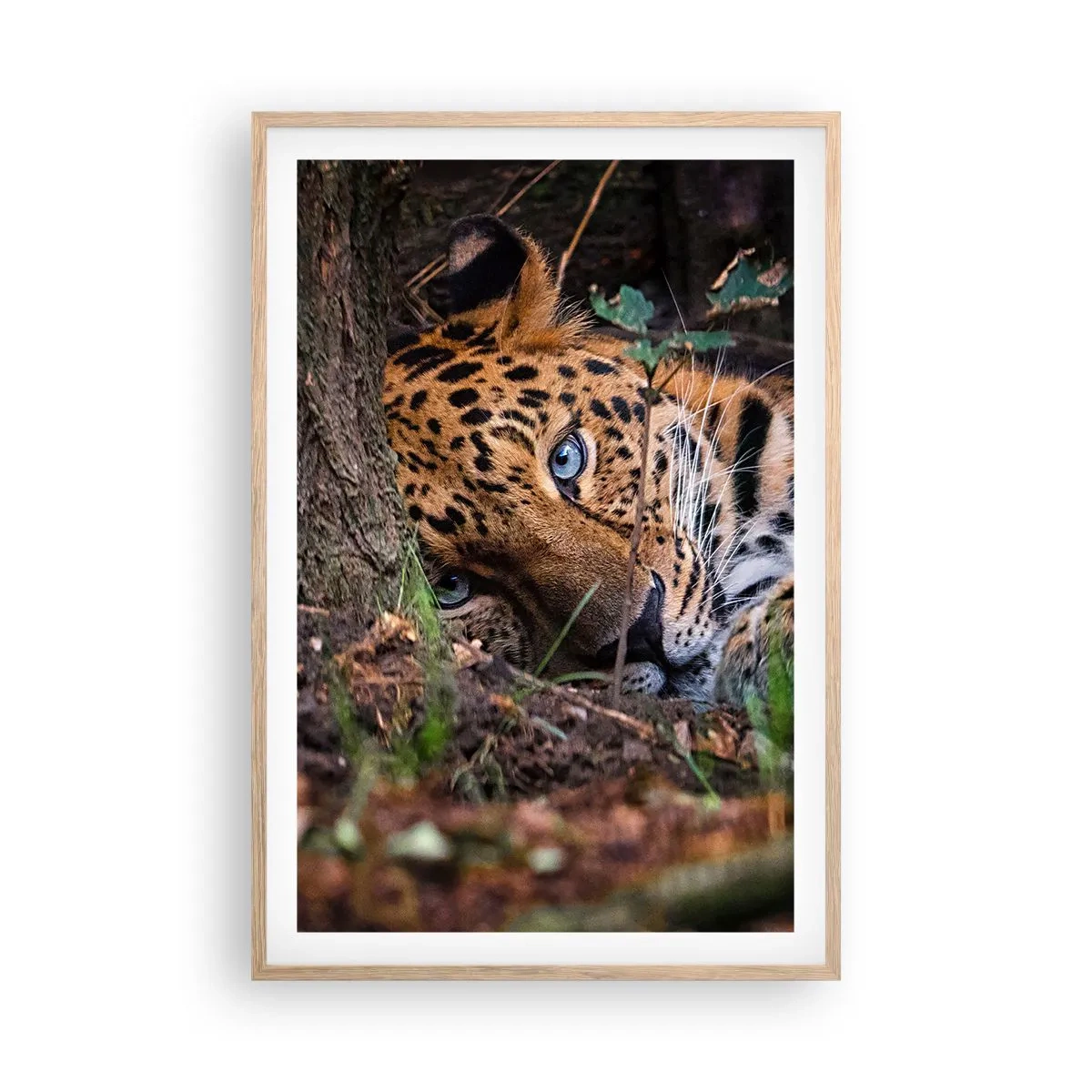 Póster en marco roble claro - Confía en mí - 61x91 cm