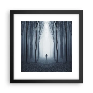 Póster en marco negro - Alto y claro - 30x30 cm