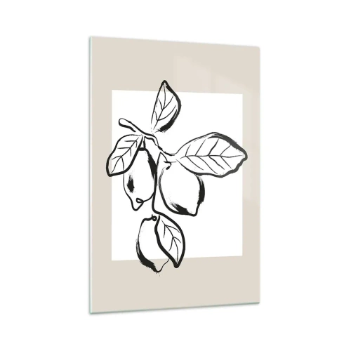 Cuadro sobre vidrio - Impresiones sobre Vidrio - Donde el limón madura... - 70x100 cm