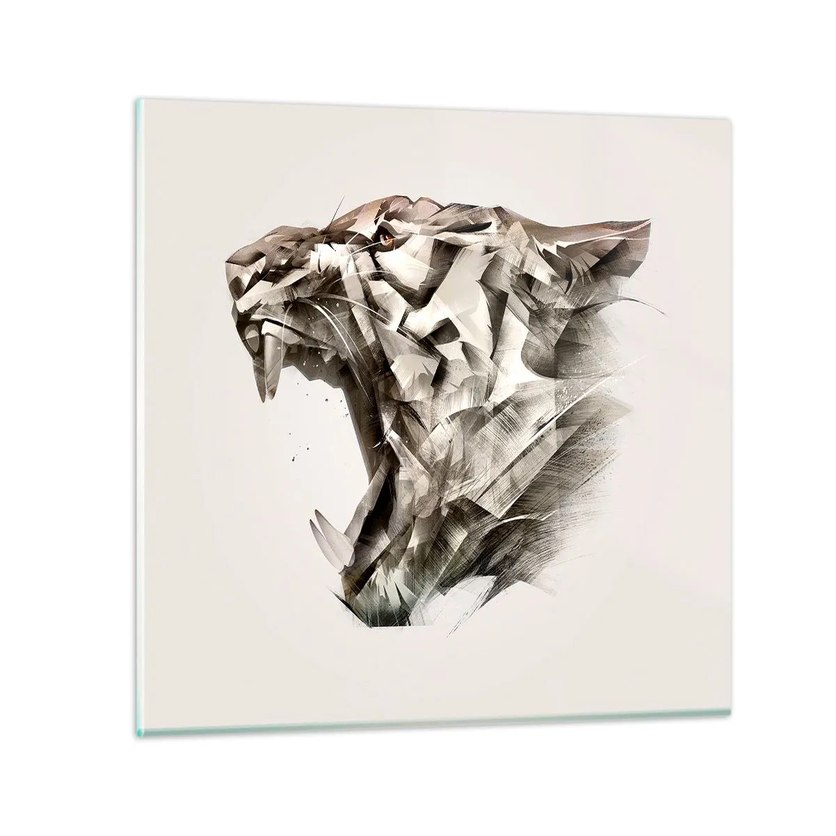 Cuadro sobre vidrio - Impresiones sobre Vidrio - Ya sabes quién manda - 30x30 cm