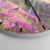 Esfera sin numeración, con rayas