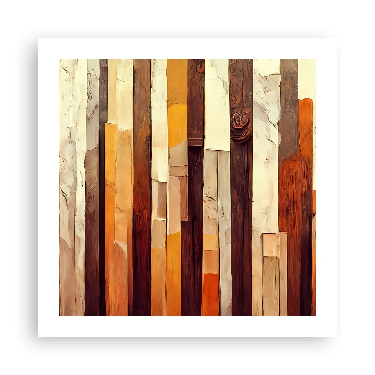 Póster - Himno de los árboles del bosque - 50x50 cm