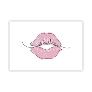 Póster - ¿Listo para un beso? - 91x61 cm