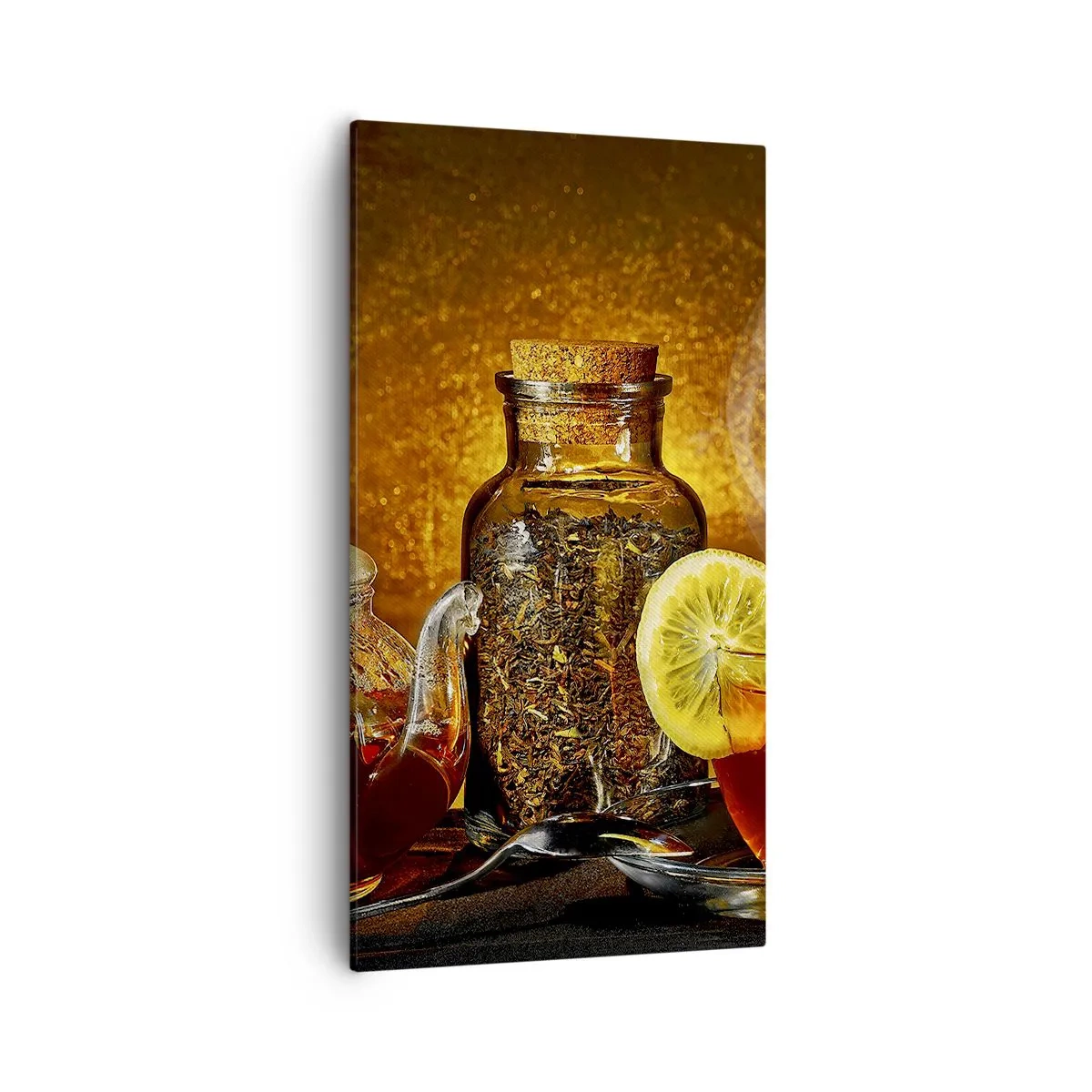 Cuadro sobre lienzo - Impresión de Imagen - Al estilo de los maestros holandeses - 55x100 cm