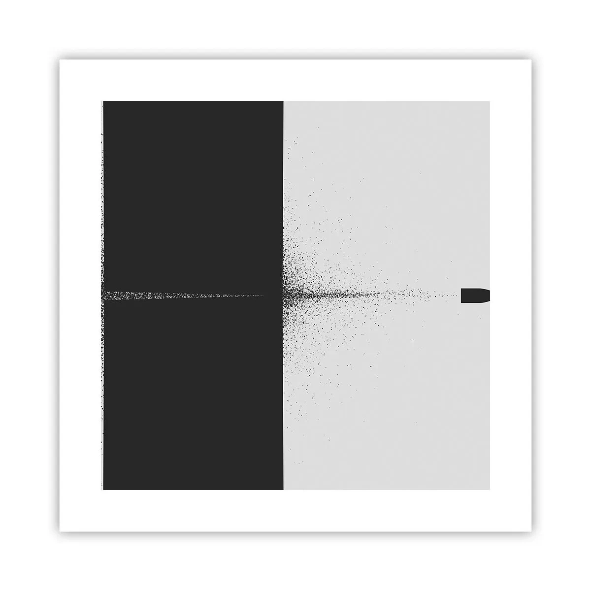 Póster - Directa al objetivo - 40x40 cm