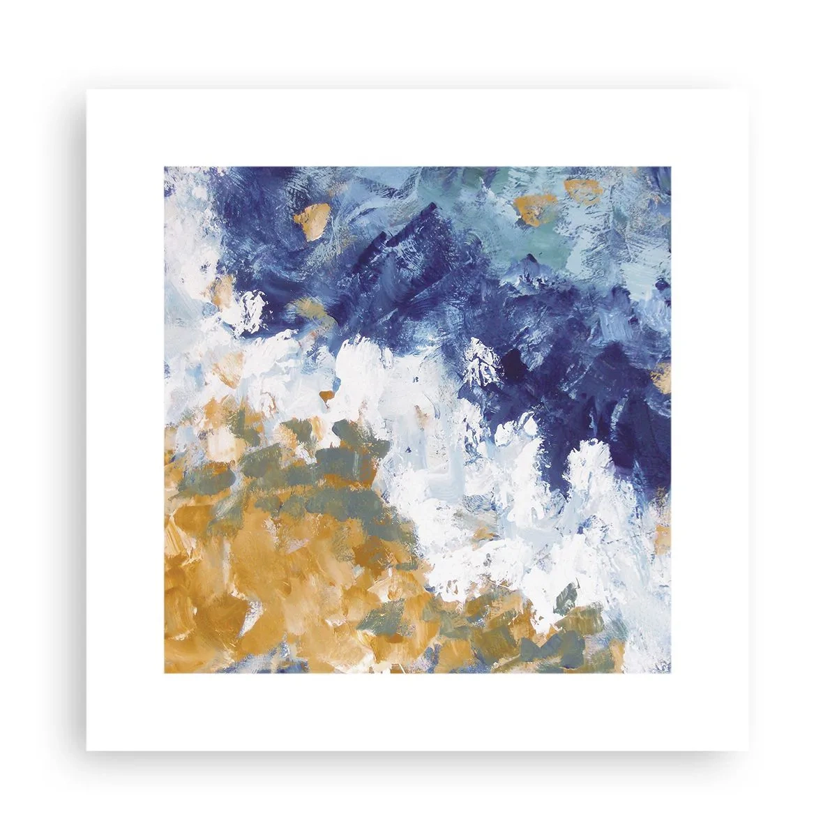 Póster - Danza de los elementos - 30x30 cm