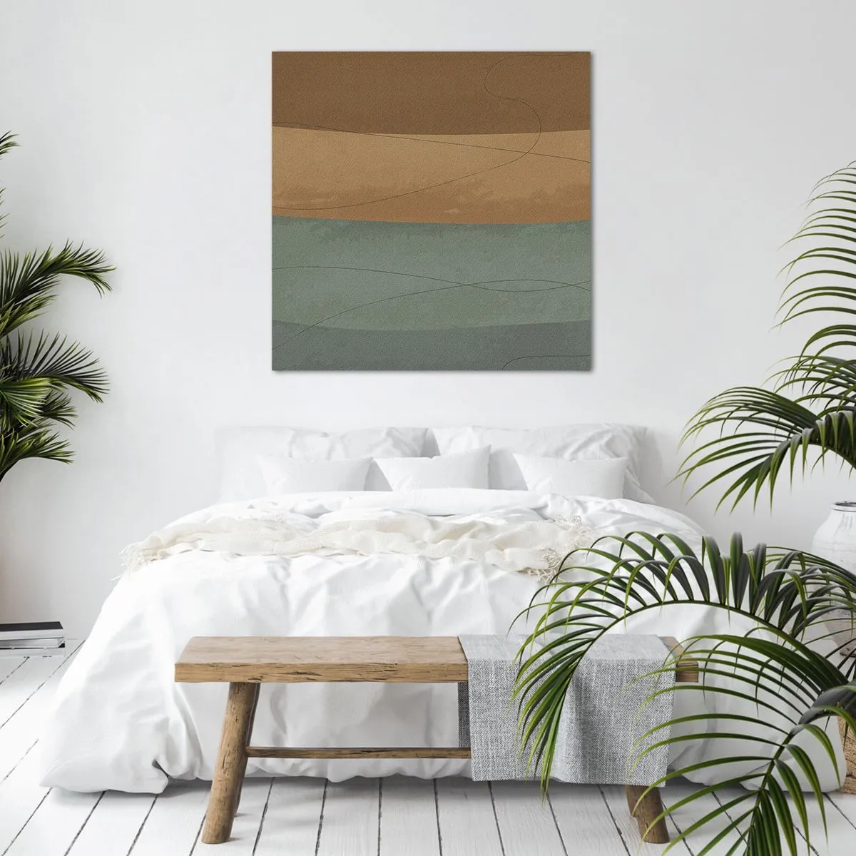 Cuadro sobre lienzo - Impresión de Imagen - Composición horizontal - 30x30 cm