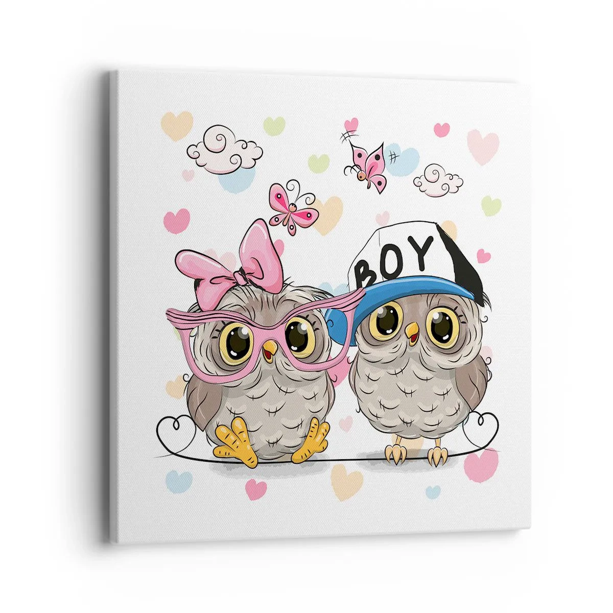 Cuadro sobre lienzo - Impresión de Imagen - El amor - 40x40 cm