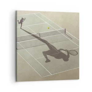 Cuadro sobre lienzo - Impresión de Imagen - Véncete a ti mismo - 60x60 cm