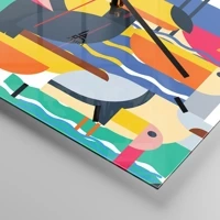 Esfera sin numeración, con rayas