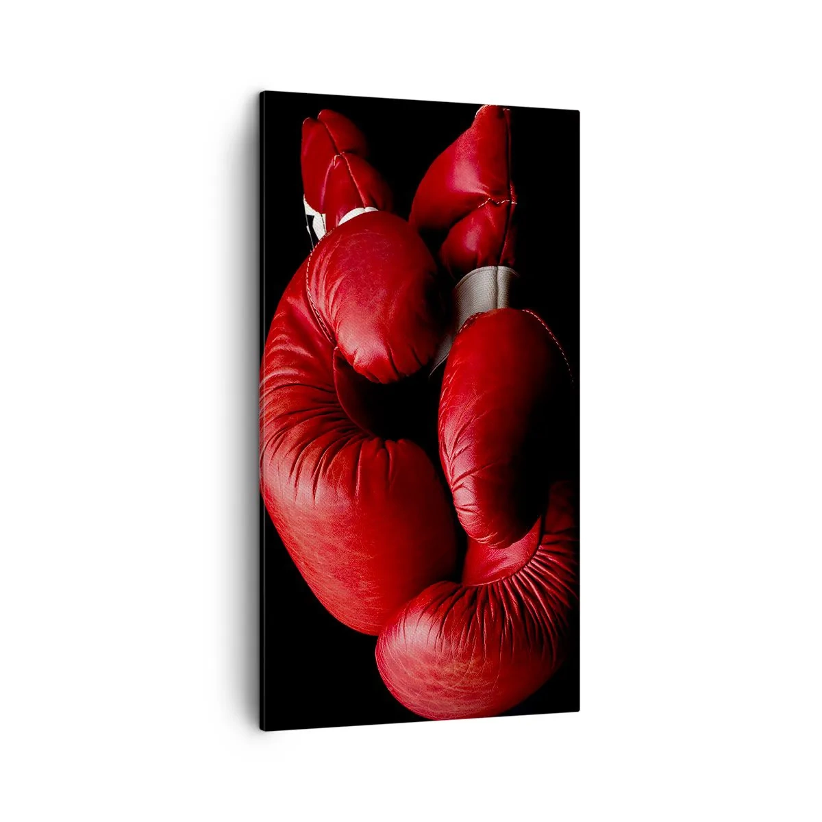 Cuadro sobre lienzo - Impresión de Imagen - La emoción del combate quedó atrás - 45x80 cm