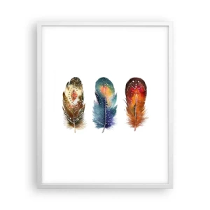 Póster en marco blanco - Rituales, ceremonias, secretos - 40x50 cm